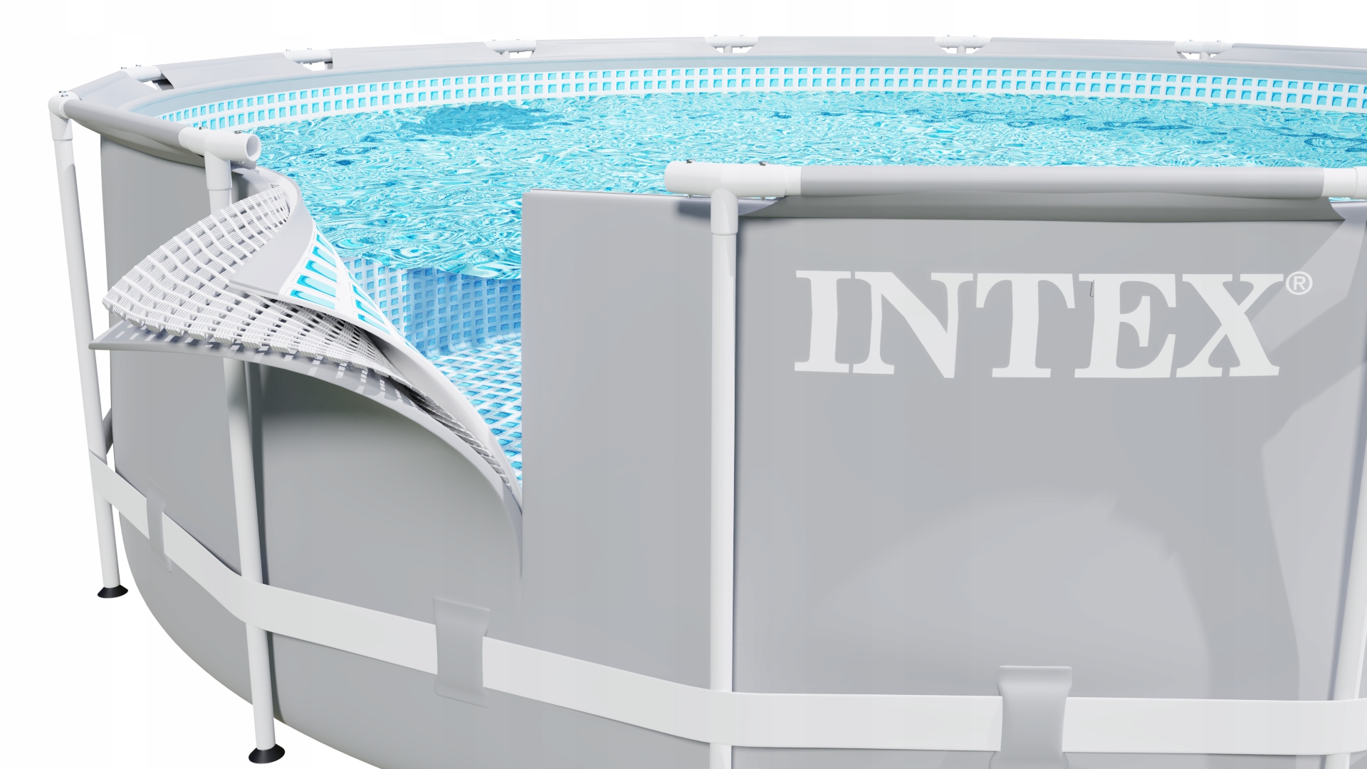 Каркасный сборно-разборный бассейн   Intex  26712 Prism Frame Pool 366 * 76 см.+ с фильтр-насос