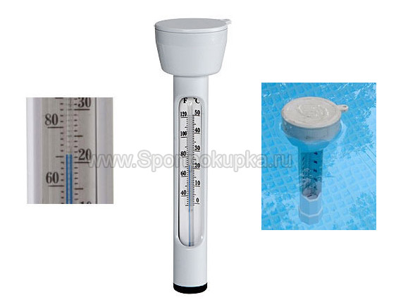 Плавающий термометр Intex 29039/59634