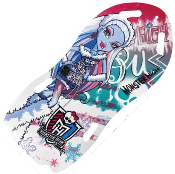 Мягкие Санки-ледянки  Monster High из вспененного материала, размер (122*0,5 см.) арт.56337