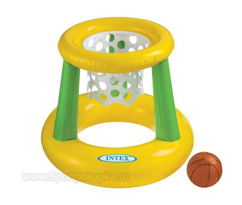 Водный игровой центр Баскетбол на воде Intex 58504